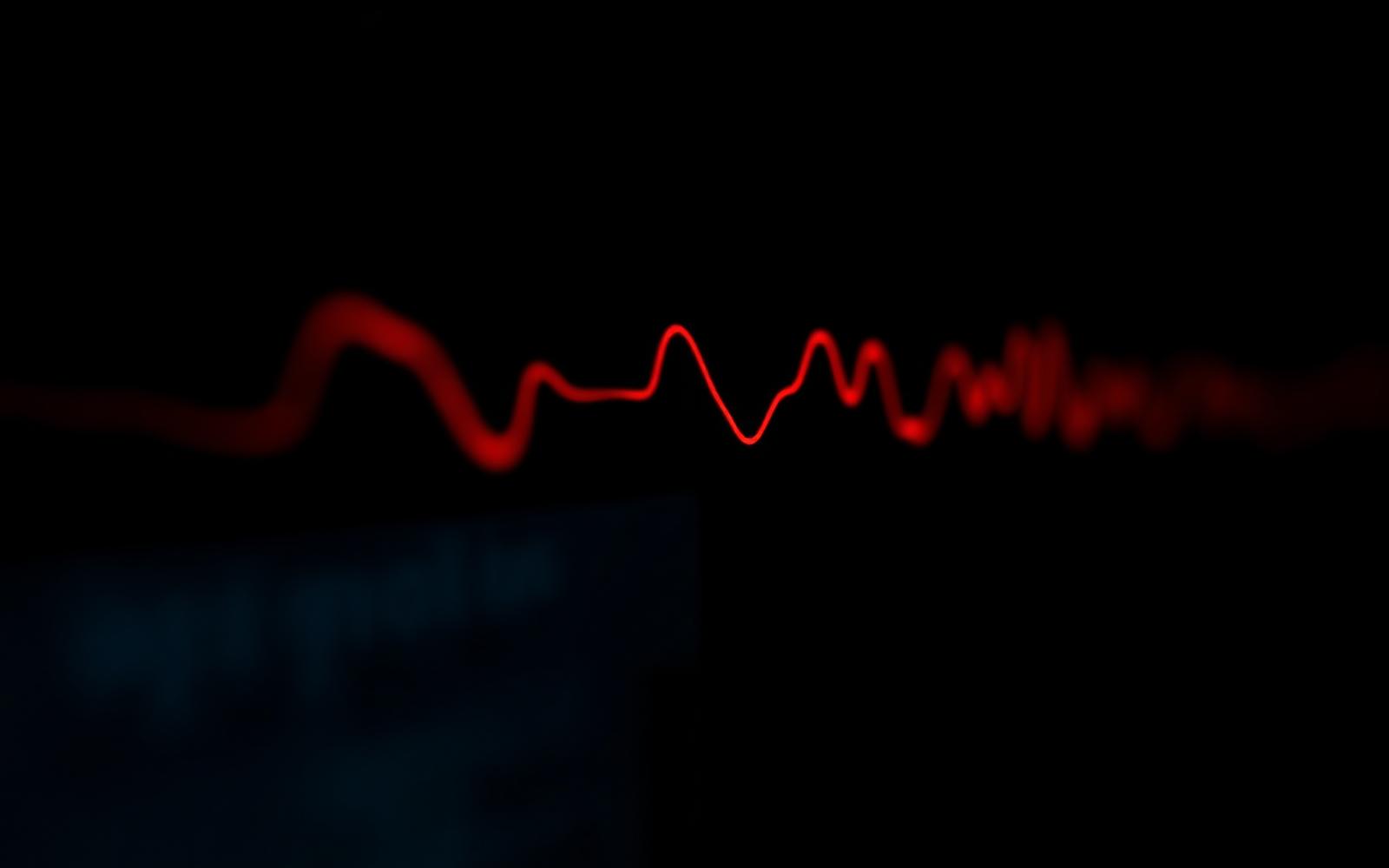 Cinematic editing waveform